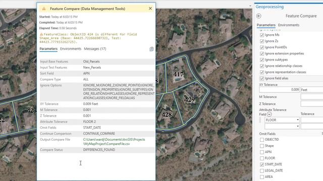 ArcGIS Tools - Feature Compare Tool смотреть онлайн