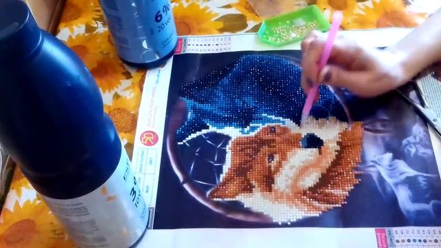 Алмазная мозайка пара волков с сайта джум смотреть онлайн