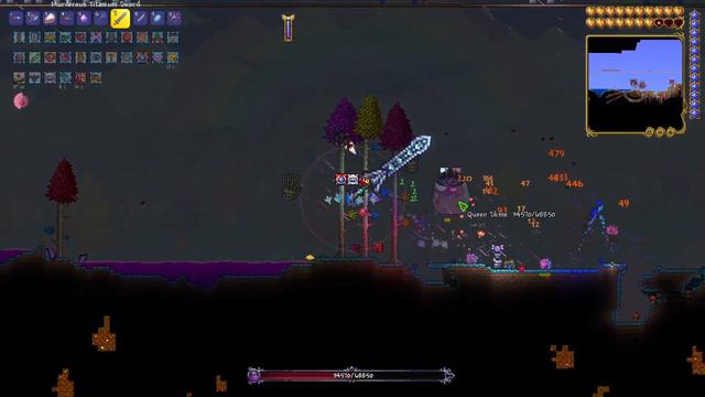 Terraria Fargo's Soul Mod Queen Slime (Eternity-Master Mode) смотреть онлайн