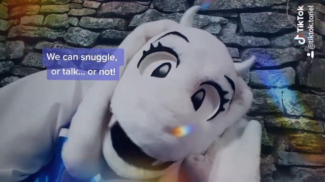 Toriel from Undertale comforts you ASMR смотреть онлайн