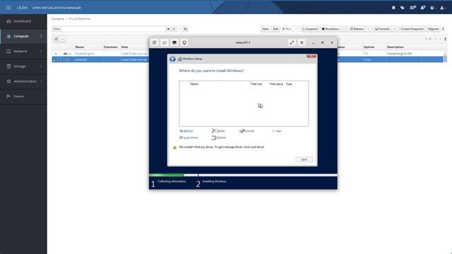 oVirt 4.5.x adding VirtIO-SCSI drivers during Windows installation смотреть онлайн