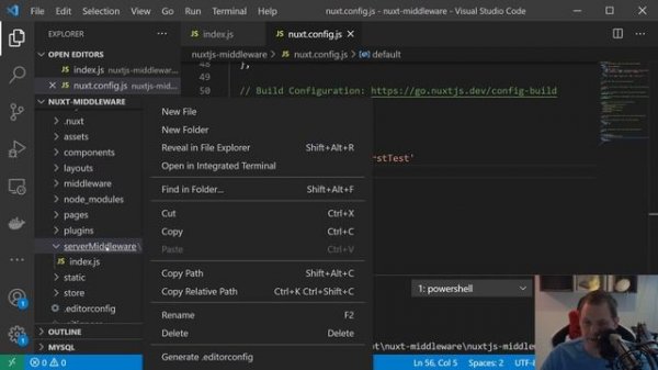 How to work with Server Middleware in Nuxt.js - Learning Nuxt.js middleware