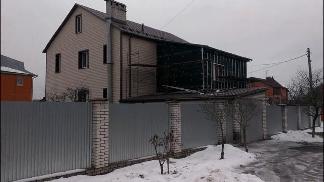 Отделка Кирпичного Дома из бруса Сайдингом. Отделка Фасада Кирпичного дома Канадским Сайдингом смотреть онлайн