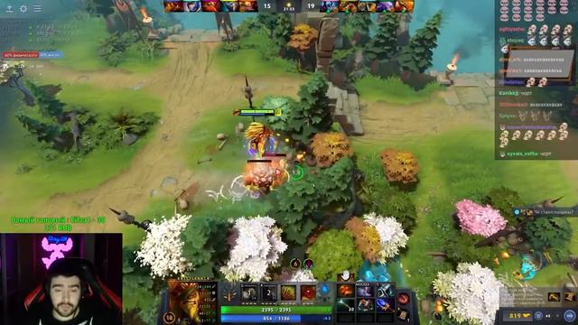 Стрей попался с неадекватным чёртом и бездарем на керри // Стрей на бристле // дота 2 патч 7.30 смотреть онлайн