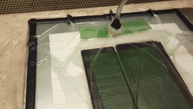 Пластина из 30 слоев площеного карбона методом вакуумной инфузии смотреть онлайн