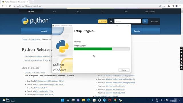 How to Download & Install PYTHON on Windows 7,8 & 10 | Learn To Code смотреть онлайн