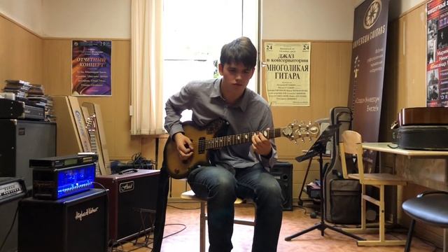 Dave Weckl – Magic Island в исполнении Олега Мотылева на Universum Guitars смотреть онлайн