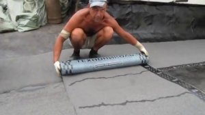 Технология укладки рубероида на крыше ( Москва, ул. Маршала Катукова 21, корп. 1) №1