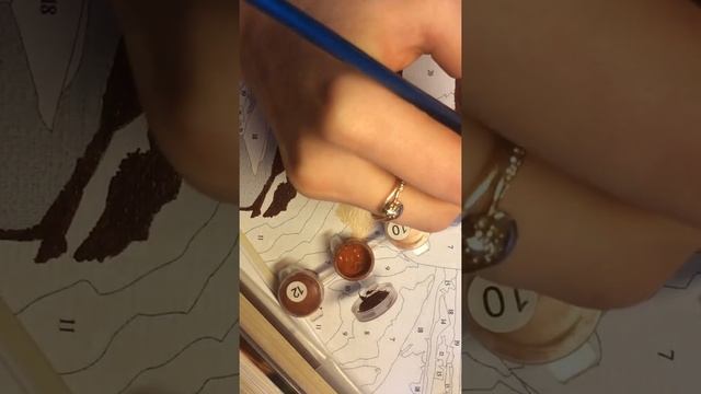 Картины по номерам. Растушёвывание границ. смотреть онлайн