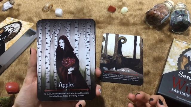 Đập hộp bộ oracle huyền bí "SEASONS OF THE WITCH: SAMHAIN" смотреть онлайн
