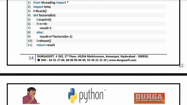 Multi Threading | Notes by DurgaSoft | #Python #multithreading #durgasoft смотреть онлайн