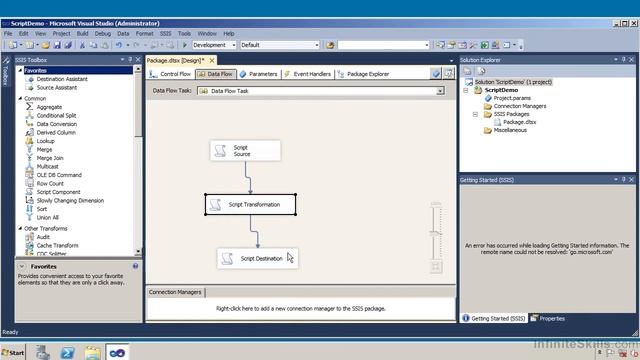 MS SQL Server 2012 Exam 70-463 Tutorial | Scripting And SSIS Part 2 смотреть онлайн