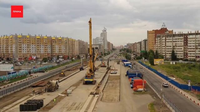 В районе будущей станции метро начались подготовительные работы