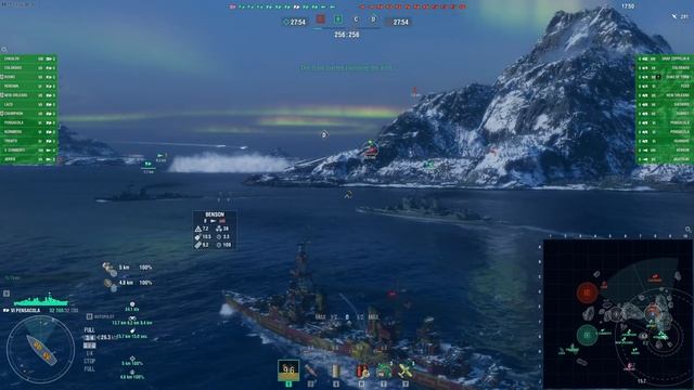 Пробуем настоящую американскую Пенсаколу! (World of Warships) смотреть онлайн