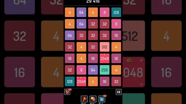 2248 Number Blocks Puzzle Game Score 4096 #numberblocks