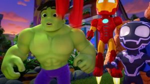 Marvel's Spidey and his Amazing Friends Theme Song (Web-Spinners Version) | @disneyjunior