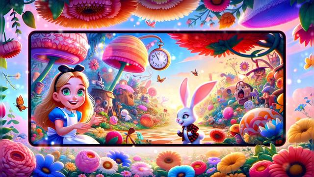 Alice in Wonderland 🌟💖🐰 Follow the White Rabbit смотреть онлайн