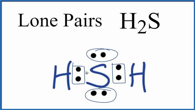 Number of Lone Pairs and Bonding Pairs for H2S смотреть онлайн