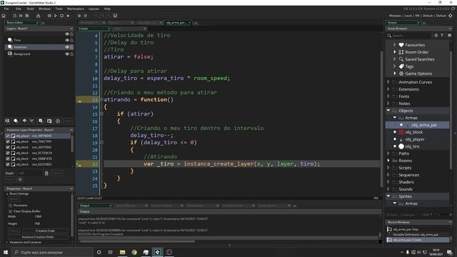 Tutorial Dungeon Crawler #06 - Criando as armas do jogo - Game Maker Studio 2 смотреть онлайн