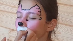 Мастер-Класс Аквагрим: Рисуем Кошку