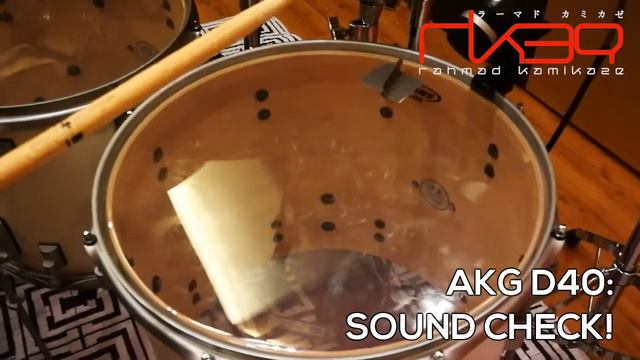 AKG D40 Dynamic Microphone ~ reviewed by RK39 смотреть онлайн