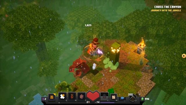 Minecraft Dungeons: Every Jungle Awakens Secret Level! смотреть онлайн