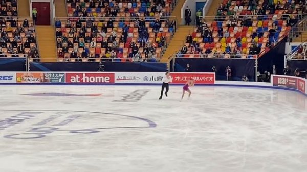 А. Бойкова Д. Козловский - ПП 21.11.2020 Гран-при Ростелеком FP ISU Grand Prix Rostelecom Cup