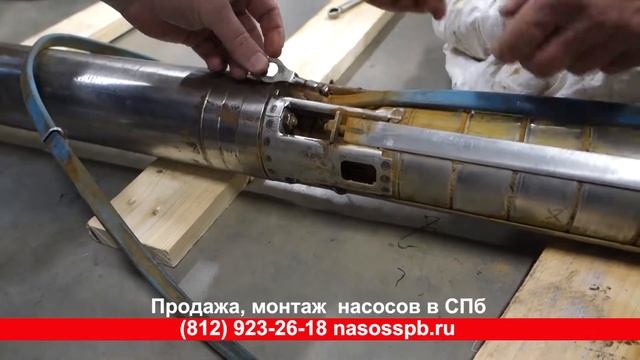 НАСОС для СКВАЖИНЫ 380 Вольт мощность, 3 фазы проверка после 10 лет работы смотреть онлайн