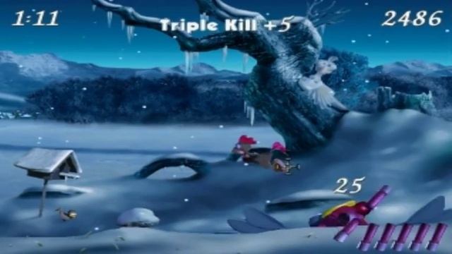 Moorhuhn Winter Edition 5110 Punkte смотреть онлайн