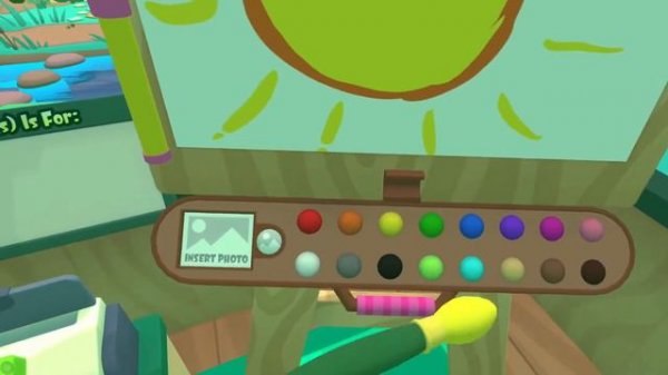 Видеоблогер на отдыхе VR