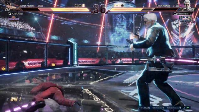 Caught him Teleporting | tekken 8 law gameplay смотреть онлайн