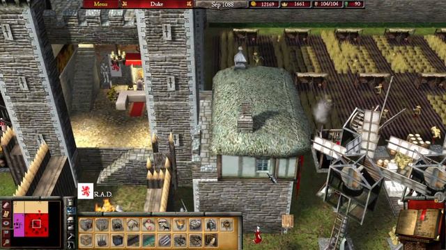 Stronghold 2 [ProEco] - no estate tutorial with commentary part 5 смотреть онлайн