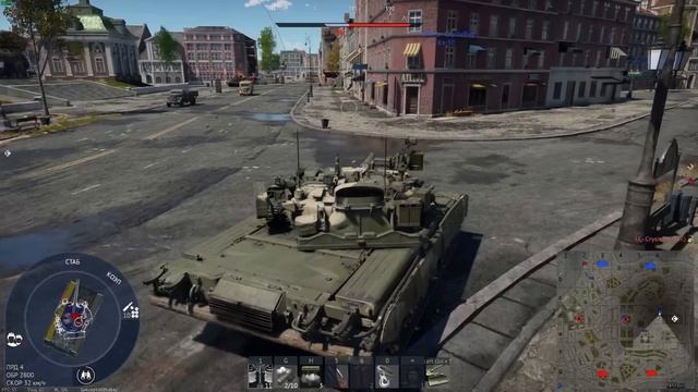 НОВЫЙ КОМАНДИРСКИЙ ТАНК – T-80УК в WAR THUNDER 2.19 смотреть онлайн