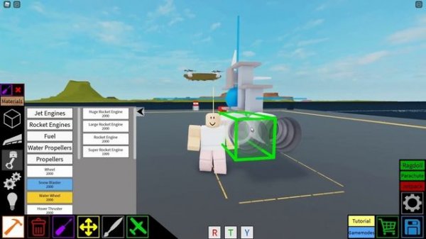 Explosive Block Special Weapons - Bombs & Missiles (Tutorial) | Plane Crazy Roblox