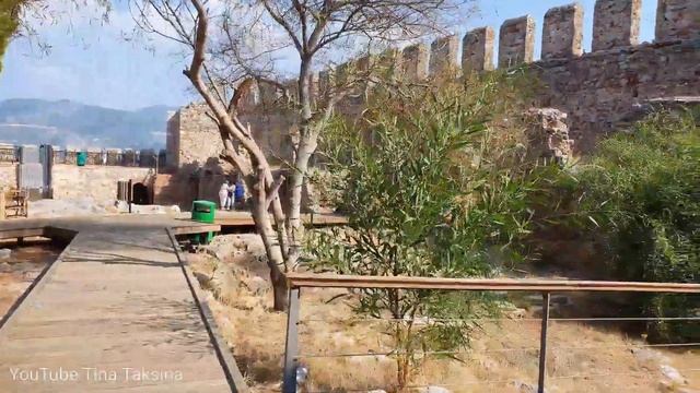 Крепость Алания. Шикарные виды. Alanya Kalesi #турция #алания #крепость #путешествиепотурции #алань