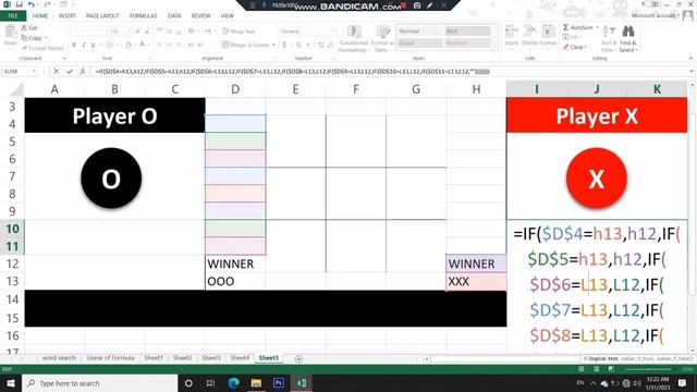 Tic Tac Toe game in excel | excel games to learn смотреть онлайн