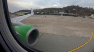 Красивый взлёт из Сочи | S7 Airlines | Boeing 737-800