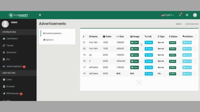 Vie Faucet - Crypto Earnings PHP Script