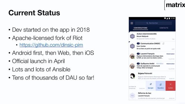 Matthew Hodgson Presents Matrix 1.0: Decentralized Communication at Scale at Web3 Summit 2019 смотреть онлайн