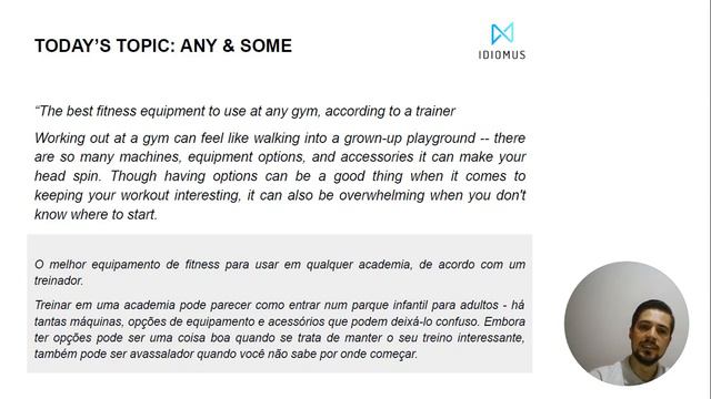 ANY e SOME - Como usar? | AULA DE INGLÊS смотреть онлайн