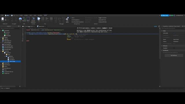 Roblox Studio Tutorials 1. Rész | Tween GUI | HUN смотреть онлайн