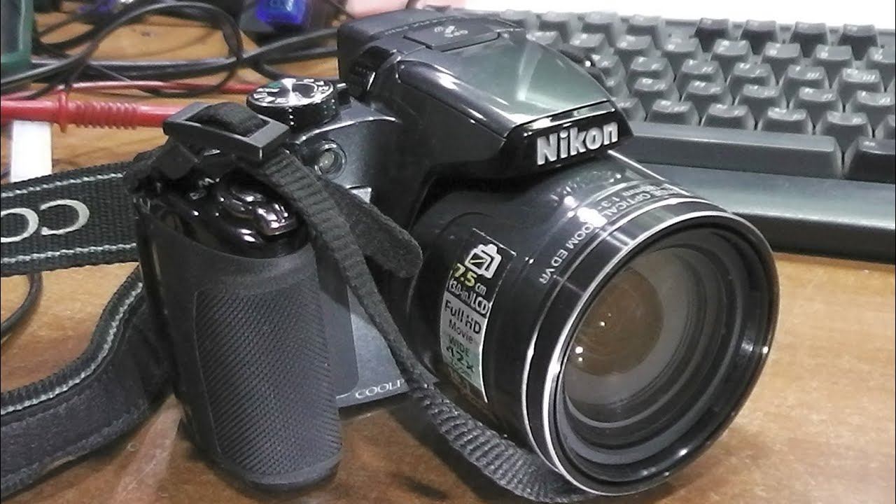 Не включается / Повреждён разъём питания. Фотокамера Nikon P510. РЕМОНТ смотреть онлайн