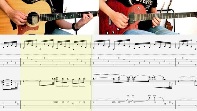 SEND ME AN ANGEL - Scorpions: FULL guitar cover + TAB смотреть онлайн
