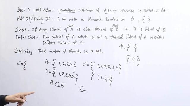 L-1.1: Introduction to Set Theory | Set, Subset, Proper Subset смотреть онлайн