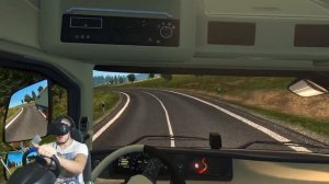 РАЗБИЛ НОВУЮ ФУРУ - VR EURO TRUCK SIMULATOR СИМУЛЯТОР ДАЛЬНОБОЙЩИКА