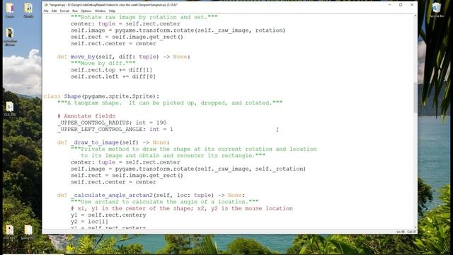Fixing the rotation control and a reusable class for multiple controls in pygame смотреть онлайн