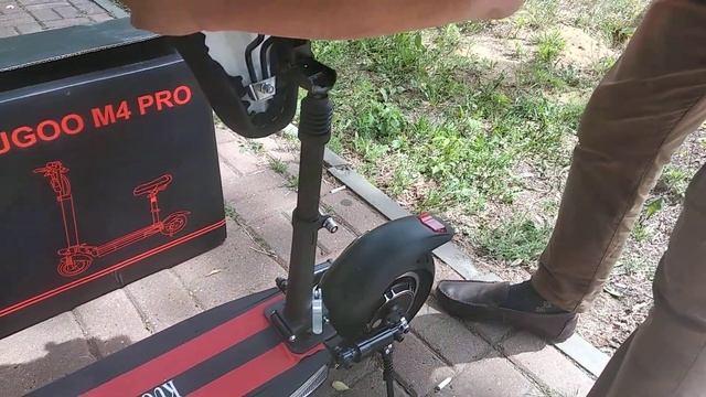 Kugoo M4 Pro руководство по складыванию