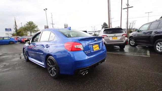 2018 Subaru WRX Limited | WR Blue Pearl | J9834858 | Tacoma | Kent | смотреть онлайн