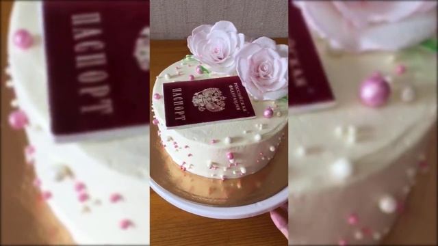Торт с паспортом ? торт для девочки ? торт на день рождения смотреть онлайн