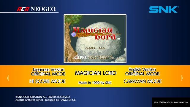 ACA NEOGEO MAGICIAN LORD_20170823202144 смотреть онлайн